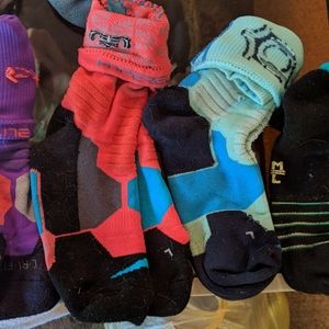 9 pairs Nike Elite Youth Boys Socks
